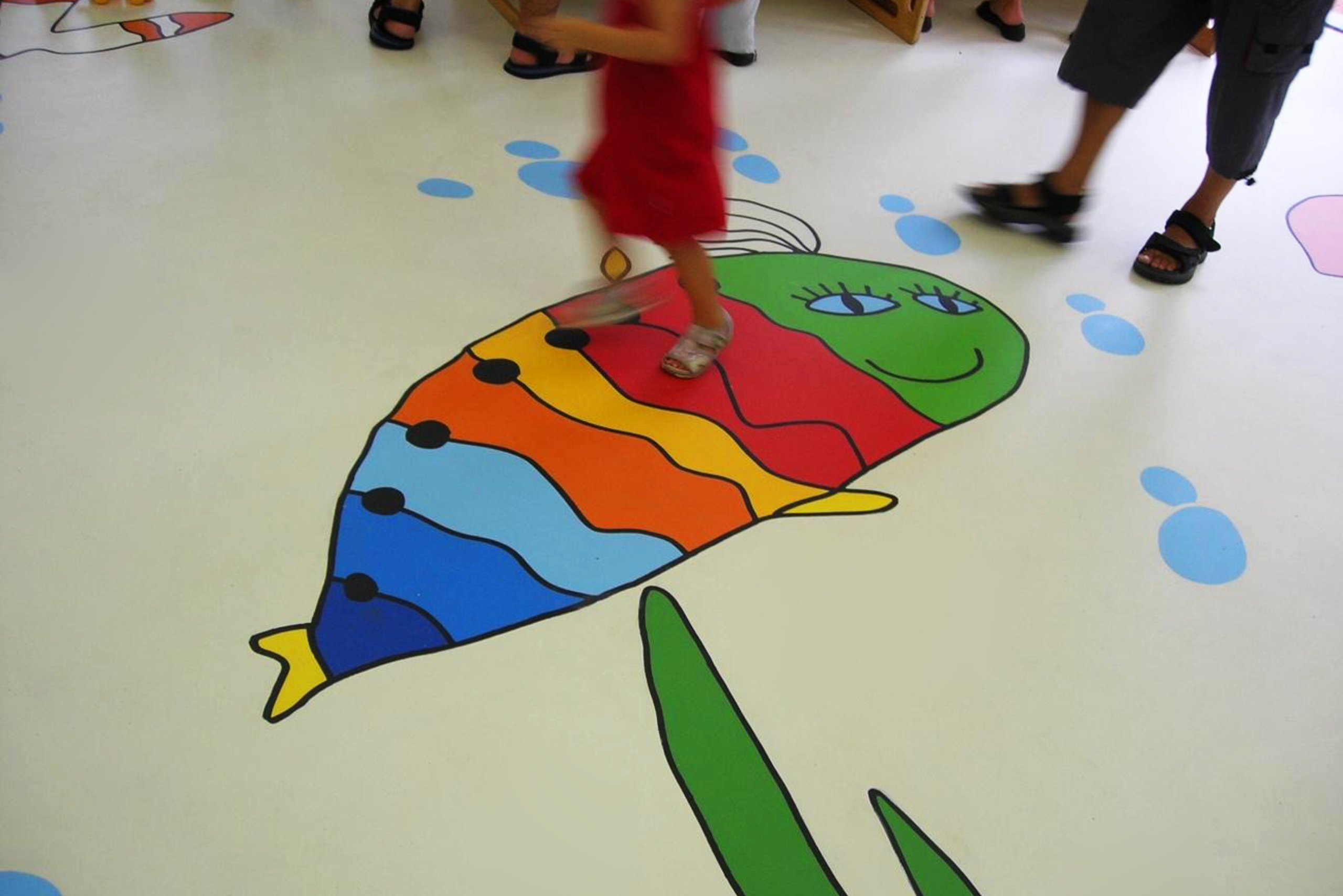 Liquid Elements Capture Flooring Banner