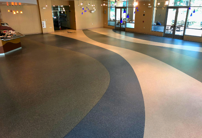 Stonres In A University Cafeteria