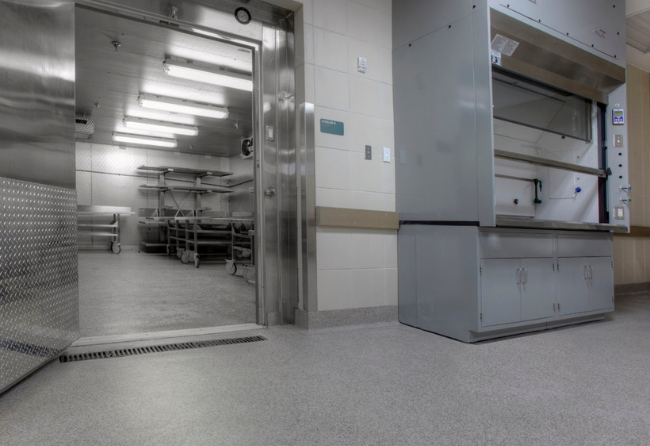 Morgue With Stontec Floors