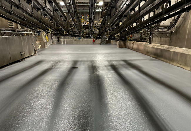 Trolley Room Meat Packing Plant Stonchem