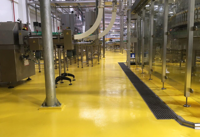 Stonclad UR In Bottling Facility