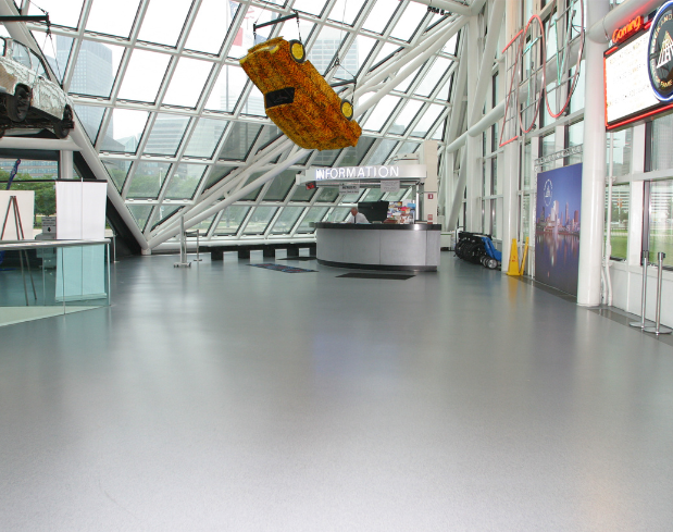 Entertainment Venue With Stonres Flooring