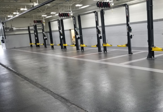 Auto Service Bays For Trucks And Cars