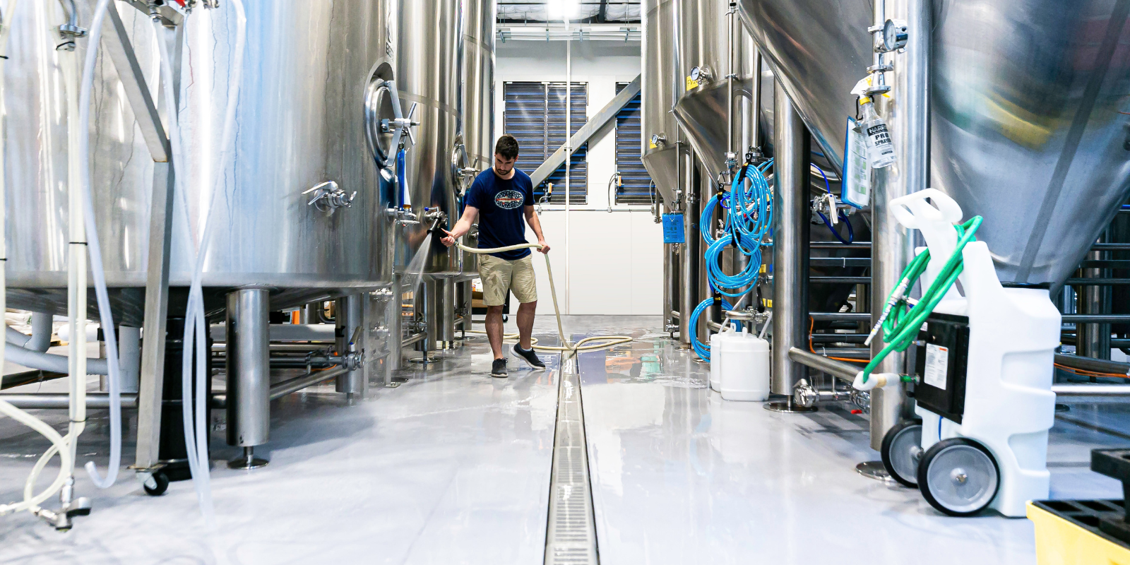 Stonhard Brewery Flooring