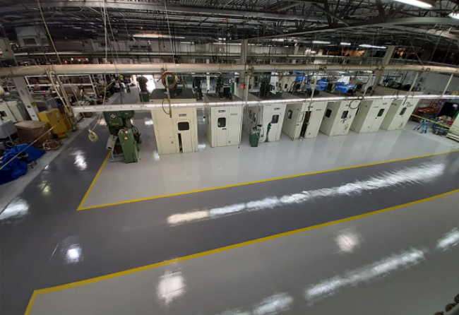 Stonclad GS In A Manufacturing Facility