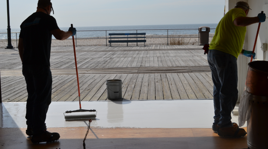 Can Epoxy Flooring Landing