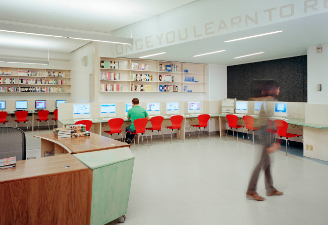 Stonres RTZ Flooring In A School