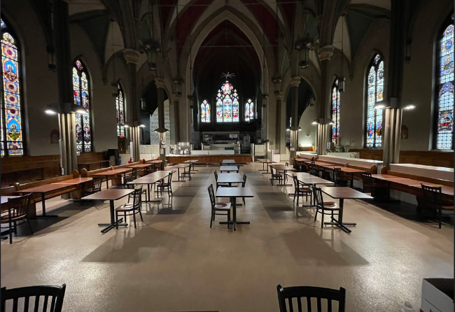 Soup Kitchen With Stongard MD Flooring