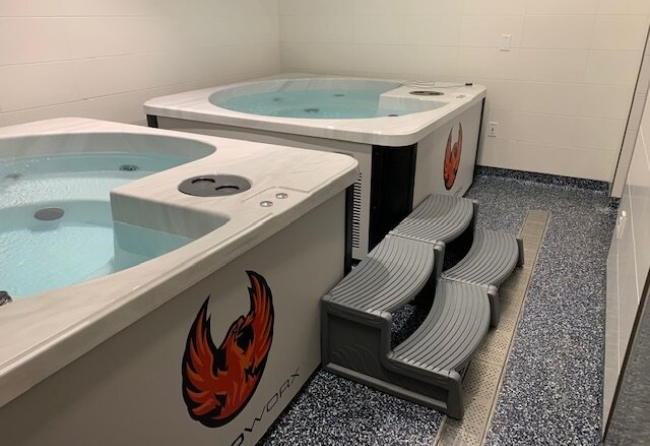 Locker Rooms And Spa Area Flooring